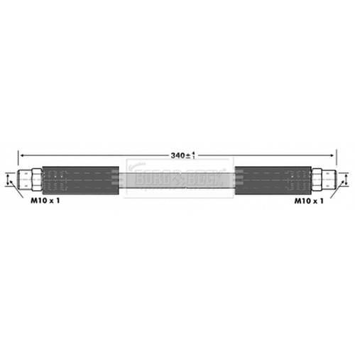 Brake hose for audi 2 - hose,