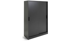 Nova 2 Door Sliding Wardrobe Anthracite with Hanging Rail Storage Bedroom