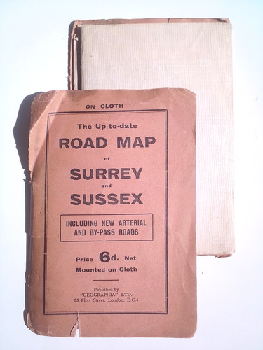 Geographia cloth road map - geographia,