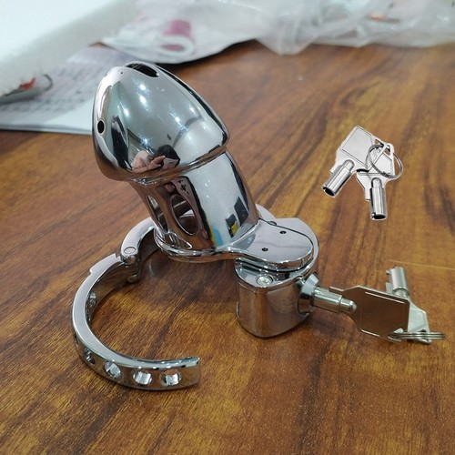 Stainless steel chastity - stainless,
