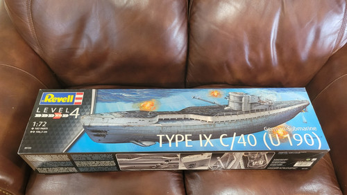 Revell german u boat - 1:72, u-boat