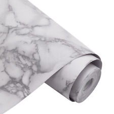 10M White Marble Effect Vinyl