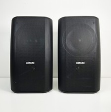 Pair of QSC AD-S82 8" 2-Way Surface Mount Installation Loud Speakers - BOXED