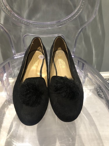 Womens black pom - womens, shoes
