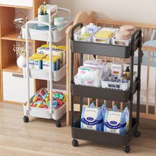 3 Tier Storage Trolley Cart on