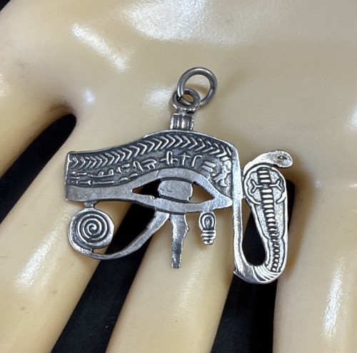 Vintage pendant egyptian - egyptian, horus