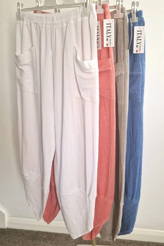 Italian linen cotton lagenlook - italian,