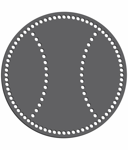 Rhinestone genie baseball - rhinestone,