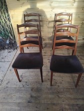 G Plan Dining Chairs 4 Fresco