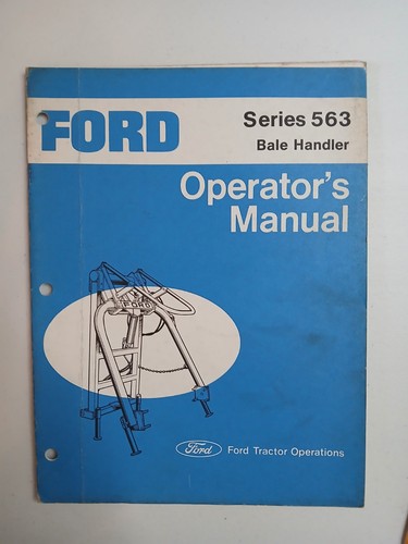 Ford tractors series 563 - series, bale