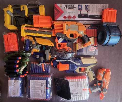 Huge nerf blaster bundle - nerf,