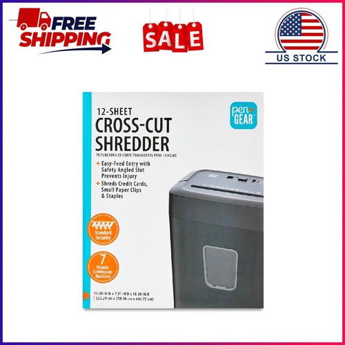 Pen gear sheet cross - 12-sheet, cross-cut
