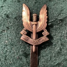 SAS Who Dares Wins Brass Cap