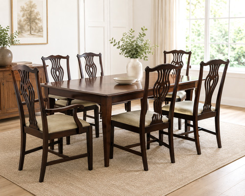 Set antique mahogany - 6,