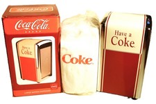 COCA COLA LARGE NAPKIN DISPENSER/HOLDER & NAPKINS