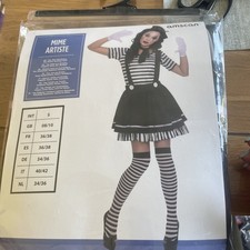 Fancy Dress Mime Artiste Size