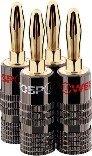 Fospower banana plugs pairs - plugs,