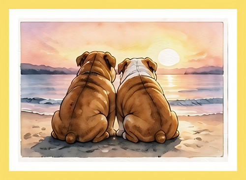Greeting card english - a5,