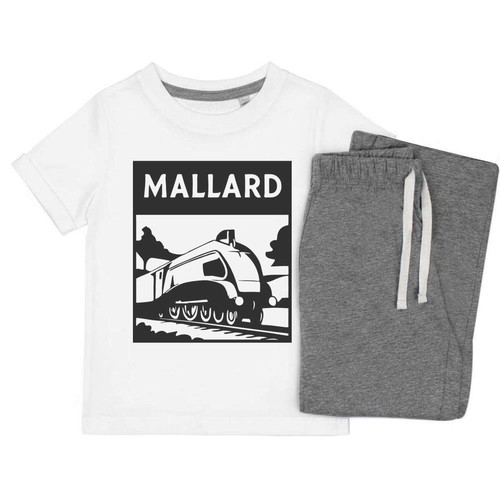 Mallard steam train kids - 'mallard, train'