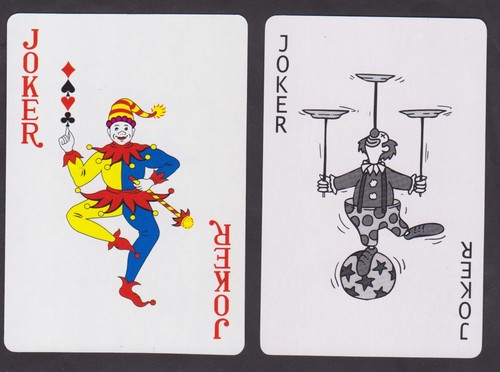Jokers single playing cards - jokers.single,
