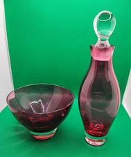 Vintage Dartington Cranberry