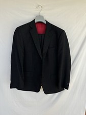 Coes Of Ipswich Full Suit Charcoal Size 40S 