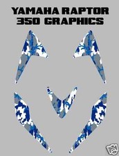 Yamaha Raptor 350 Camo Fender