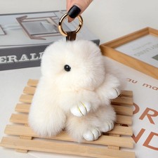 15Cm Fluffy Rabbit Fur Pompon
