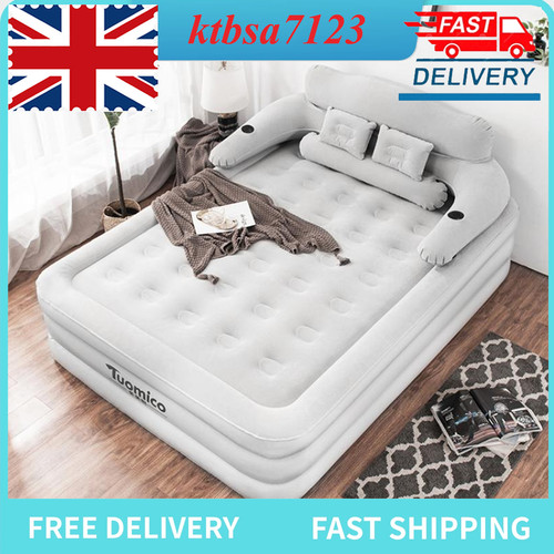 Queen inflatable air bed - inflatable,
