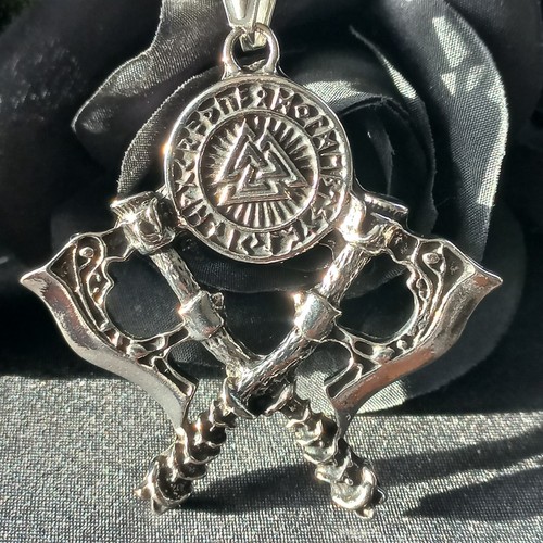 Double axe viking runes - double,