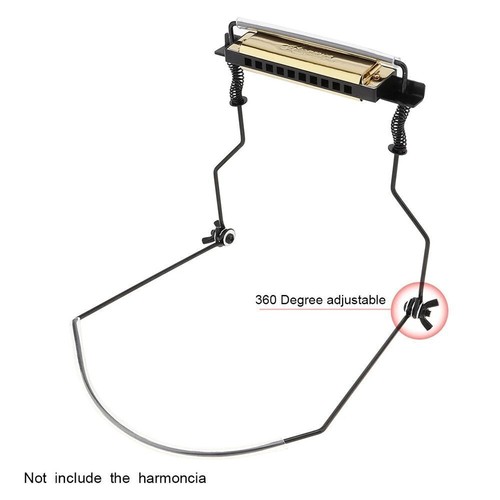 Harmonica neck rack adjustable - harmonica,