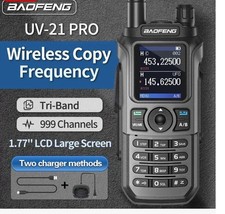 Baofeng UV-21 Pro Tri Band Ham Portable Long Range Two way Radio Walkie-Talkie