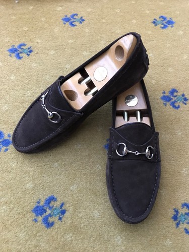Gucci loafers shoes suede - loafers,