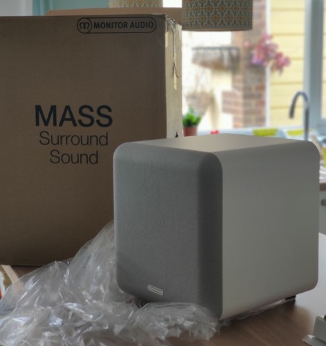 Monitor audio mass subwoofer - audio,