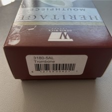 Denis Wick Heritage 3180-5AL Gold Rim Trombone Mouthpiece