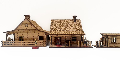 Wild west house and - west,