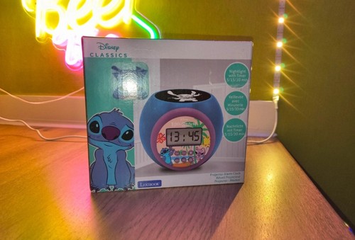 Disney stitch projector - disney, alarm