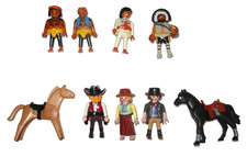 Set of 7 Vintage Playmobil