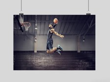 LEBRON JAMES POSTER SLAM DUNK