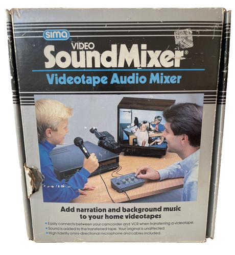 Vintage sima video soundmixer - vintage,