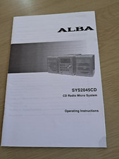 ALBA SYS2045CD, CD RADIO MICRO SYSTEM, OPERATING INSTRUCTIONS, SEE PICTURES