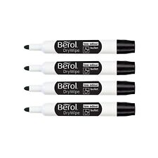 Berol Black Drywipe White