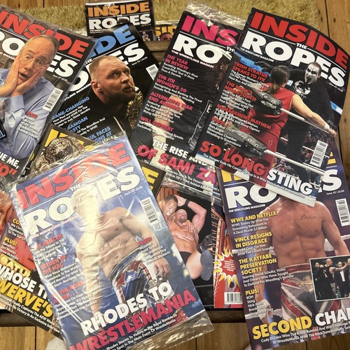 Inside the ropes - inside, wrestling