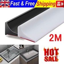 Wet Room Floor Barrier Self Adhesive Shower Seal Strip Water Retaining Sealing