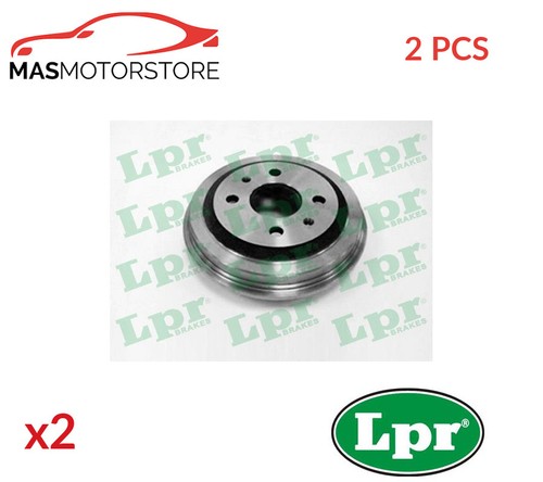 Brake drum pair set rear - pair,