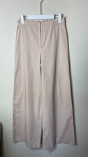 Zara wide leg pale pink