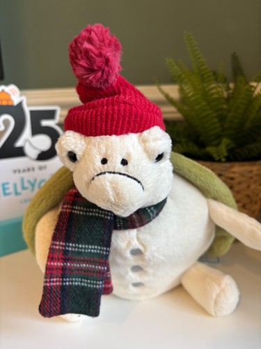 Jellycat timmy turtle snowman - turtle,