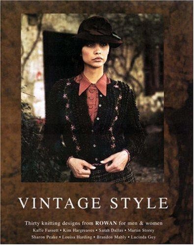 Vintage style knitting - vintage,