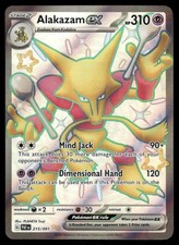 Pokemon Cards Alakazam ex