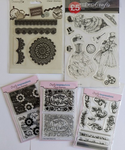 Clear stamp packs by - packs, 5